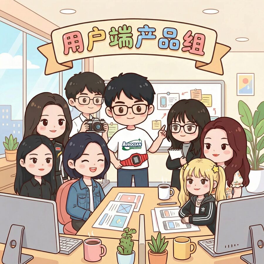 卡通合照风格