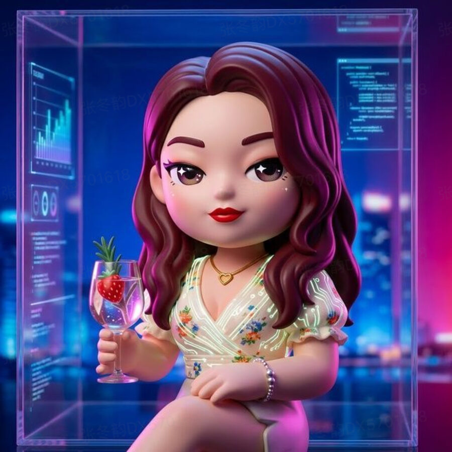 3D 潮玩风格